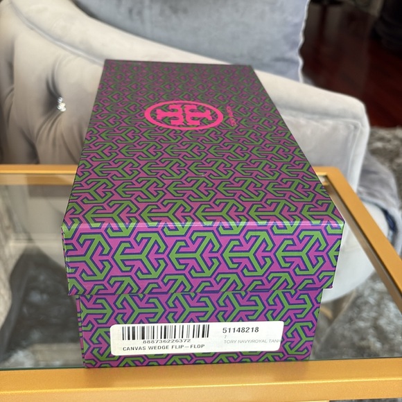 TORY BURCH CANVAS FLIP-FLOP - Picture 9 of 9